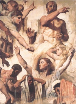聖シンフォリアンの殉教のための習作2 新古典派 ジャン・オーギュスト・ドミニク・アングル Oil Paintings